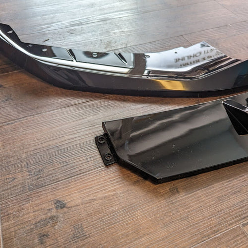 PREMIUM Splitter Lama Paraurti Anteriore Spoiler per BMW SERIE 5 G30 M5 LOOK