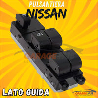 Pulsantiera alzacristalli lato guida per Nissan Navara Pathfinder Qashqai 07-13