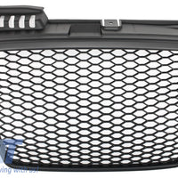 Griglia anteriore senza badge per Audi A4 B7 (2004-2008) RS4 nero opaco
