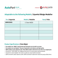 Copri Pulsanti Alzacristalli Mercedes Classe C W203 (3pz)