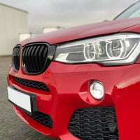 per X4 F26 2014-2018 Griglia Radiatore M Look Nero Lucido