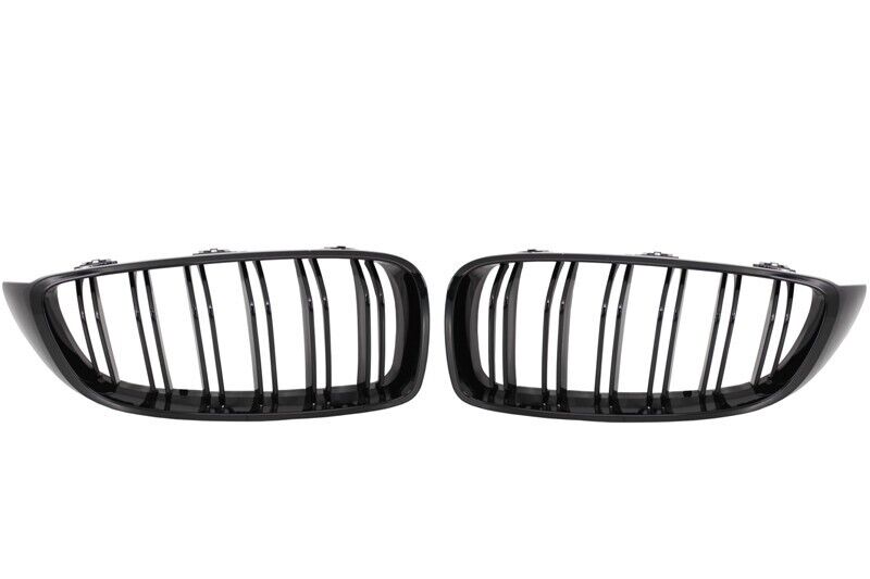 Griglie renali centrali per BMW Serie 4 F32 F33 F36 (2013-03.2019) Doppia strisc