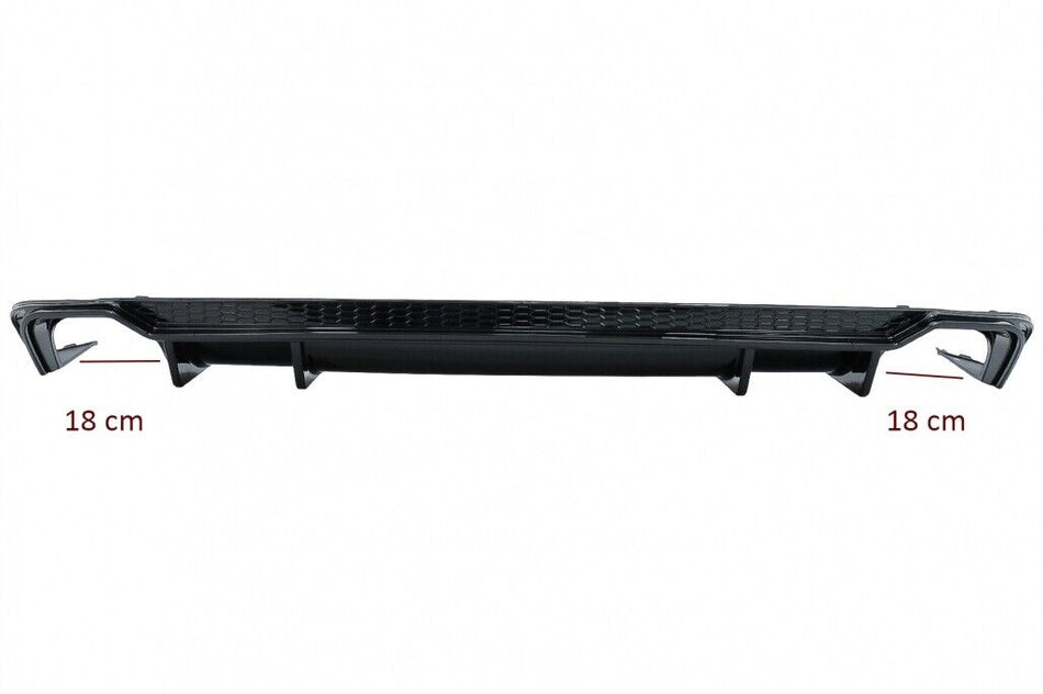 Diffusore d'aria per paraurti posteriore per Audi A5 F5 S-Line (2017-2019) Desig