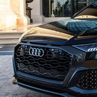 per AUDI Q8 2018-2020 Griglia Anteriore Sport RSQ8 Design Nero