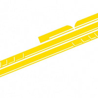 Decalcomanie laterali Adesivo in vinile Giallo opaco per Mercedes CLA W117 C117