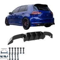 Diffusore posteriore per VW VOLKSWAGEN Golf MK7 R 2013-2016