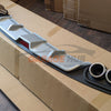 DIFFUSORE POSTERIORE DOPPI TERMINALI PER VW  POLO V 6R 2009-2017 SOTTO PARAURTI