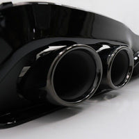 Diffusore posteriore con terminali di scarico per Mercedes Classe E W213 (2016-2