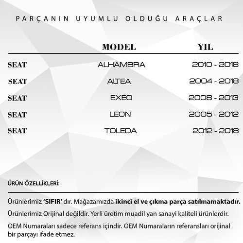 Guarnizione Raffredd. Olio per VW Golf Caddy per Audi A4 Q5