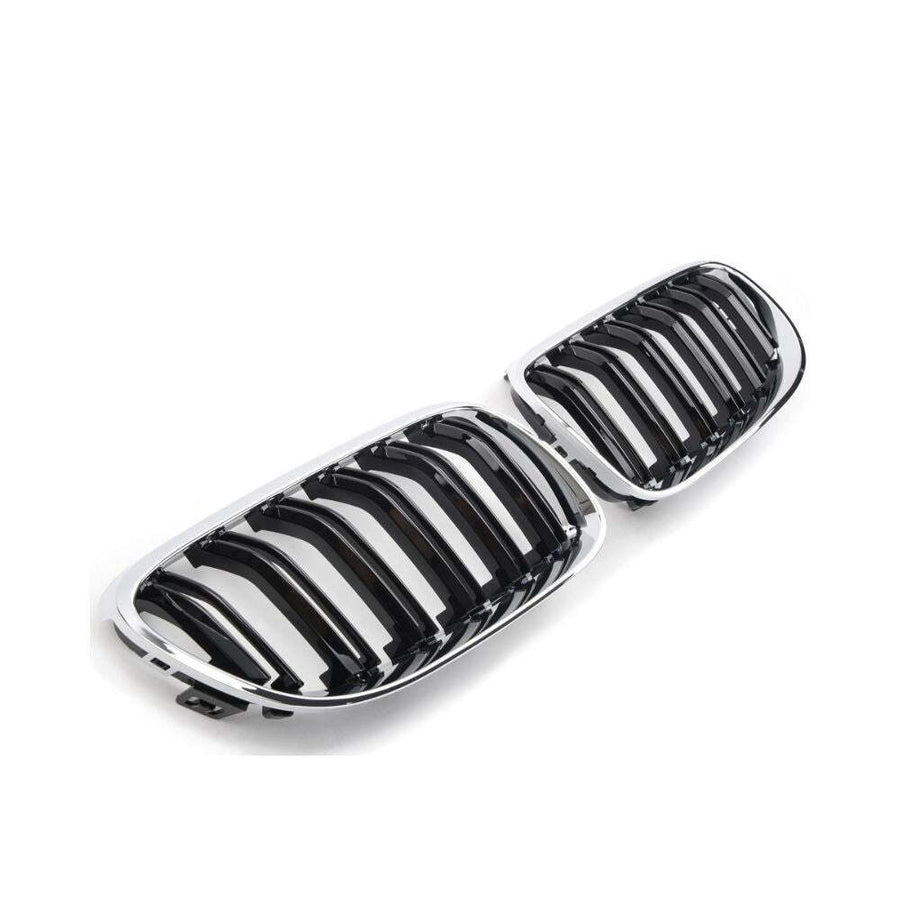 per Serie 3 E92 E93 10-13 Griglia Radiatore Nero Cromato