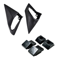 Kit riparazione Specchietti + Cofano per Mercedes Classe E W124 -> 6 pezzi