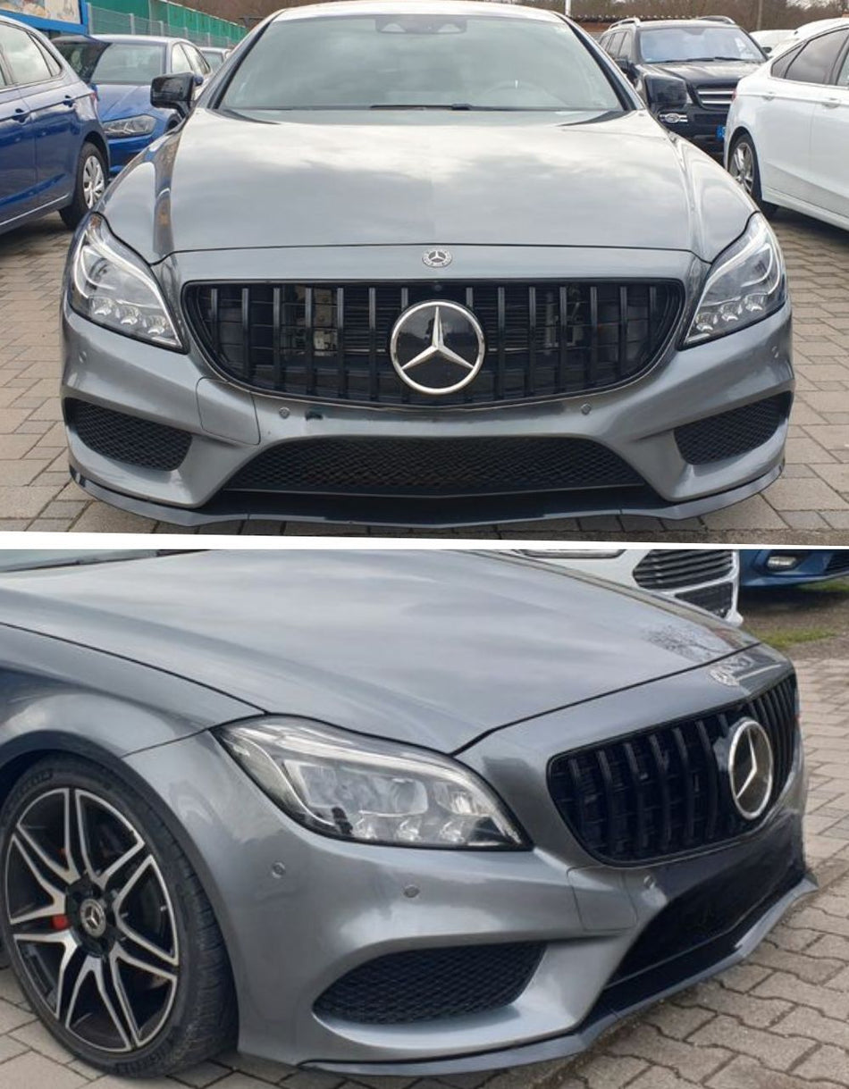per Mercedes CLS W218 2014-2018 Griglia Anteriore Panamericana