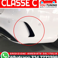 Spoiler Sportivo Laterale Paraurti Mercedes Classe CW205 AMG 4-Porte Berlina
