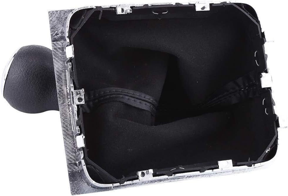Pomello Manopola cuffia Ghetta 6 Marce Cambio per AUDI A4 VW Passat B6-B7 – vista 2
