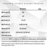 Barra Antennna Tetto Renault Megane Clio Dacia Logan 40 cm
