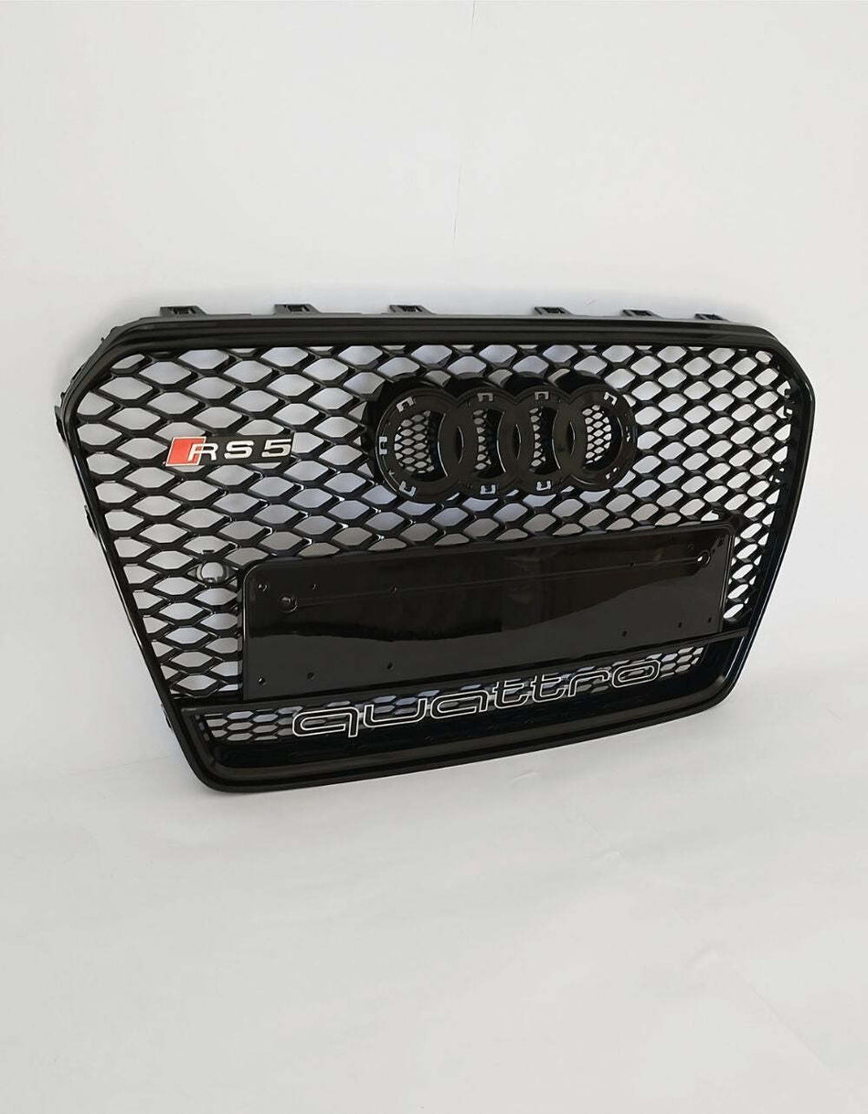 per AUDI A5 8T 2012-2016 Griglia Radiatore RS5 Look Quattro PDC
