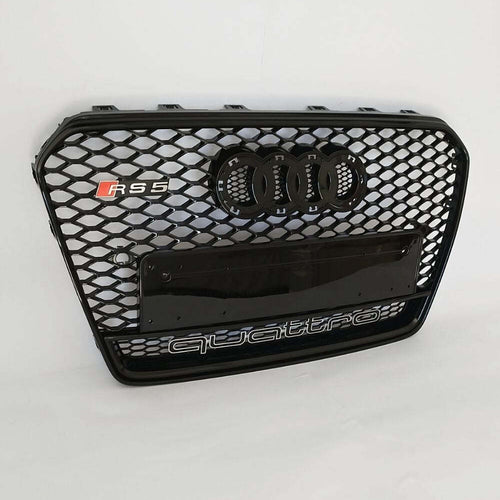 per AUDI A5 8T 2012-2016 Griglia Radiatore RS5 Look Quattro PDC