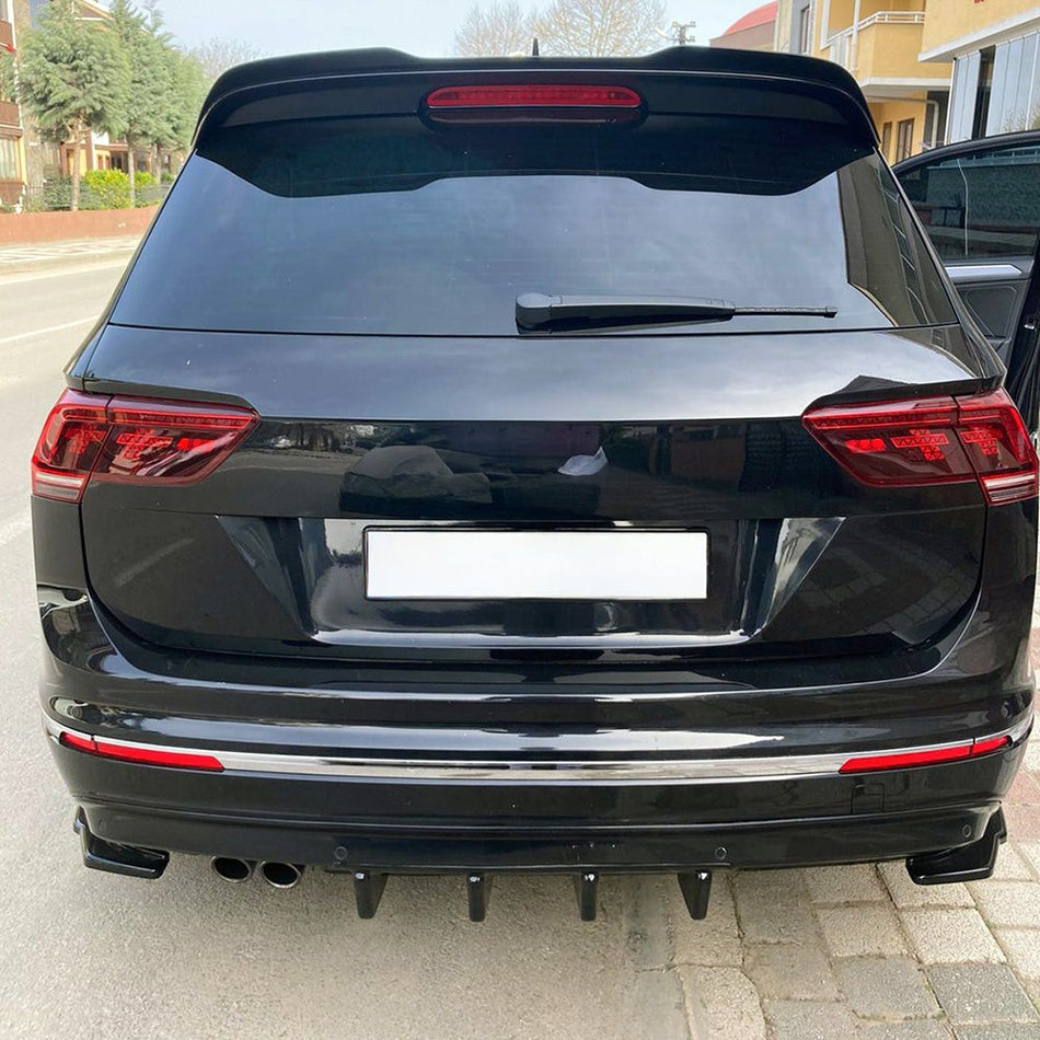 Diffusore posteriore per VW VOLKSWAGEN Tiguan MK2 Standard / R-Line 2015-2020