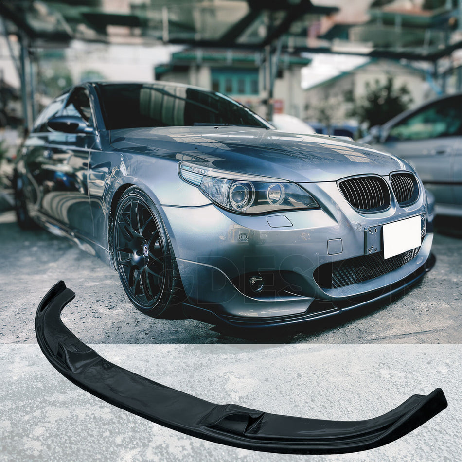 Lama Spoiler ✨A PEZZO UNICO✨ Sotto Paraurti per BMW SERIE 5 E60 ✨M5 LOOK✨