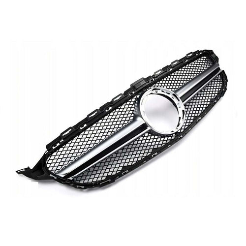 per Mercedes C W205 S205 2018-2021 Griglia Radiatore Look AMG