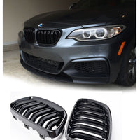 per BMW Serie 2 F22 F23 2013-2021 Griglia Radiatore Doppia Striscia