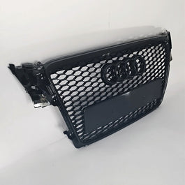 per AUDI A4 B8 8K 2007-2011 Griglia Anteriore RS4 Nero Lucido