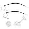 Kit Riparazione Alzacristalli Posteriore Sinistro per Fiat Punto