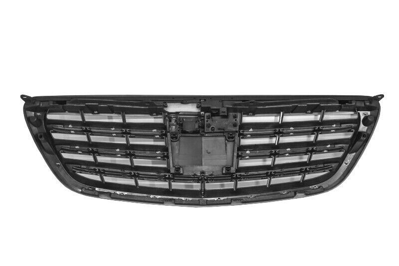 Griglia anteriore per Mercedes Classe S W222 (2014-08.2020) S63 S65 Design nero