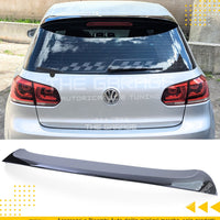 Spoiler posteriore per VW Golf 6 base (non GTD) 09-13 Tetto Nero LUCIDO