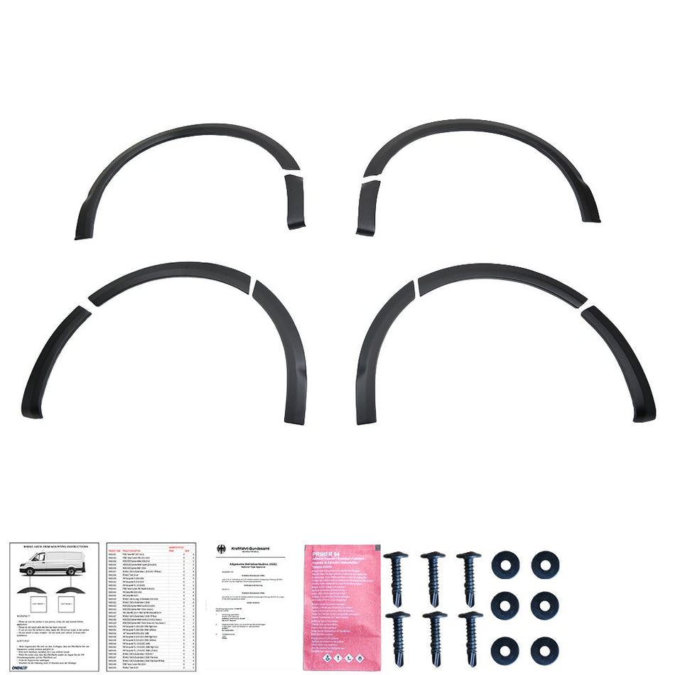 Copri passaruota compatibili con VW VOLKSWAGEN Transporter T5 / T5.1 2003-2015 c