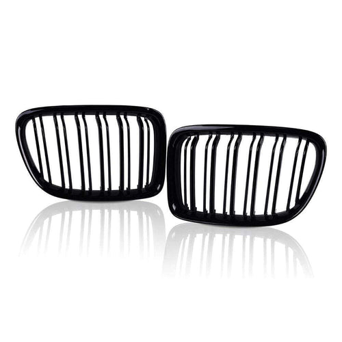per X1 E84 2009-2015 Griglia Radiatore M Look Nero Lucido