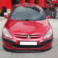 LAMA FRONTALE PEUGEOT 307 207 306 SOTTO PARAURTI SPLITTER SPOILER ANTERIORE