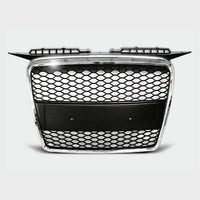 per AUDI A3 8P 8PA 2005-2008 Griglia Anteriore RS Nero Cromato