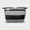per AUDI A3 8P 8PA 2005-2008 Griglia Anteriore RS Nero Cromato