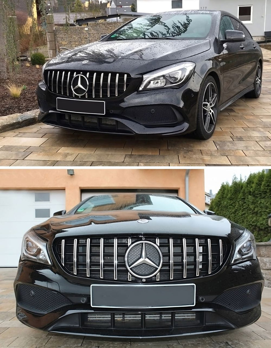 per Mercedes C117 CLA 45 AMG Griglia Anteriore Panamericana AMG