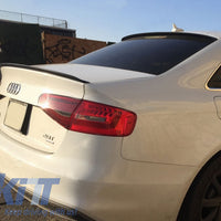 Spoiler per bagagliaio per AUDI A4 B8 berlina (2008-2015) nero opaco
