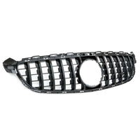 per Mercedes C63 AMG W205 2014-2021 Griglia Radiatore GT Look Nero