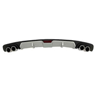 ⭐DIFFUSORE POSTERIORE DOPPIO SCARICO FIAT PUNTO EVO GRANDE PUNTO SOTTO PARAURTI