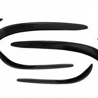 Splitter paraurti anteriore Pinne Flaps Aero per Mercedes Classe C W205 S205 C20