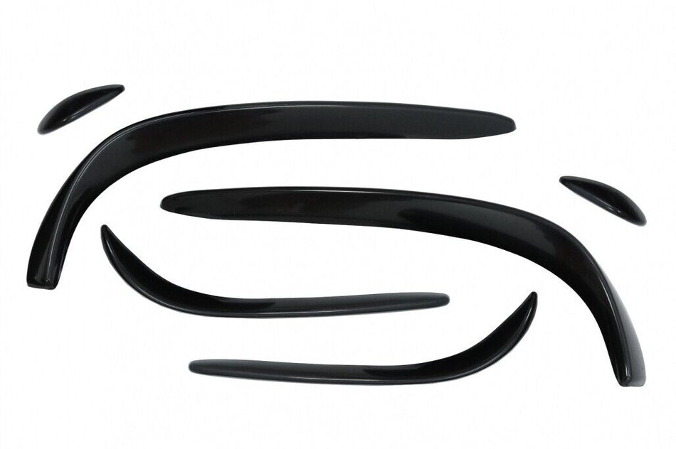Splitter paraurti anteriore Pinne Flaps Aero per Mercedes Classe C W205 S205 C20