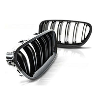 per Serie 5 F10 F11 2010-2017 Griglia M Look Nero Lucido