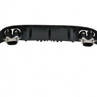 Diffusore posteriore con terminali di scarico per Mercedes Classe E C238 A238 AM