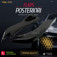 Coda Minigonne Flaps Posteriore Flaps CARBON LOOK BMW FIAT FORD MERCEDES OPEL