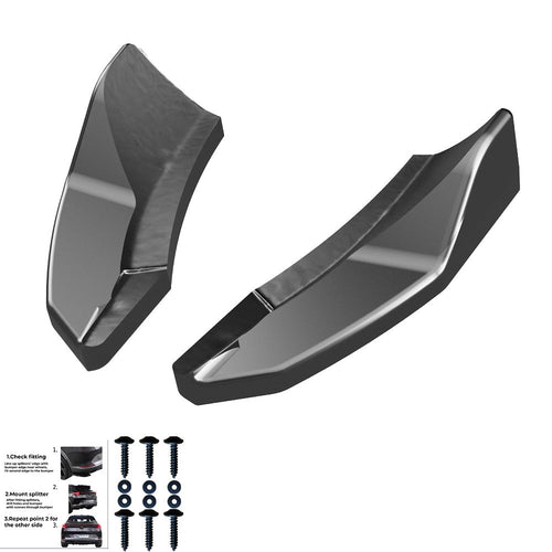 Splitter laterali posteriori compatibili con FORD Fiesta ST MK8 2017+
