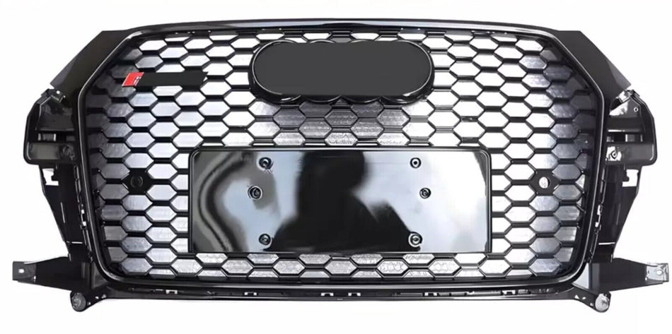 GRIGLIA a Nido d'Ape "RS LOOK" RSQ5 per AUDI Q5 restyling da 2020+ Nero Lucido