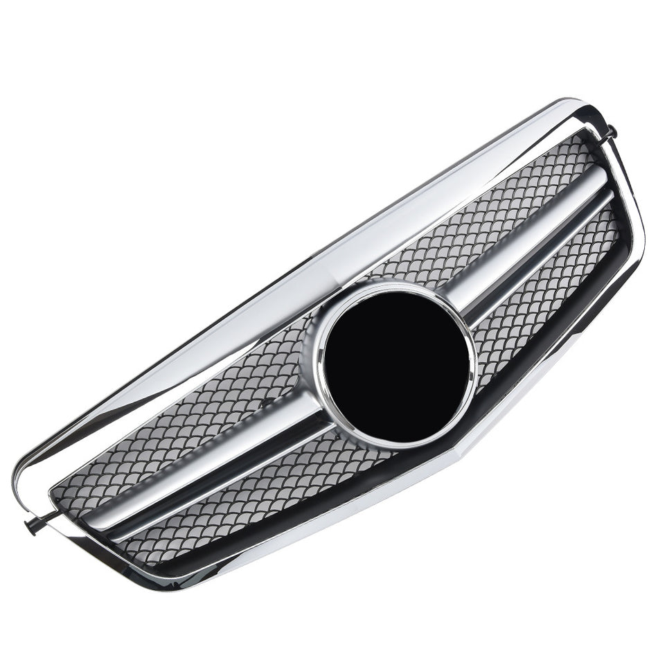 Griglia sportiva per Mercedes W212 S212 E FINO AL 2013 cromata AMG LOOK