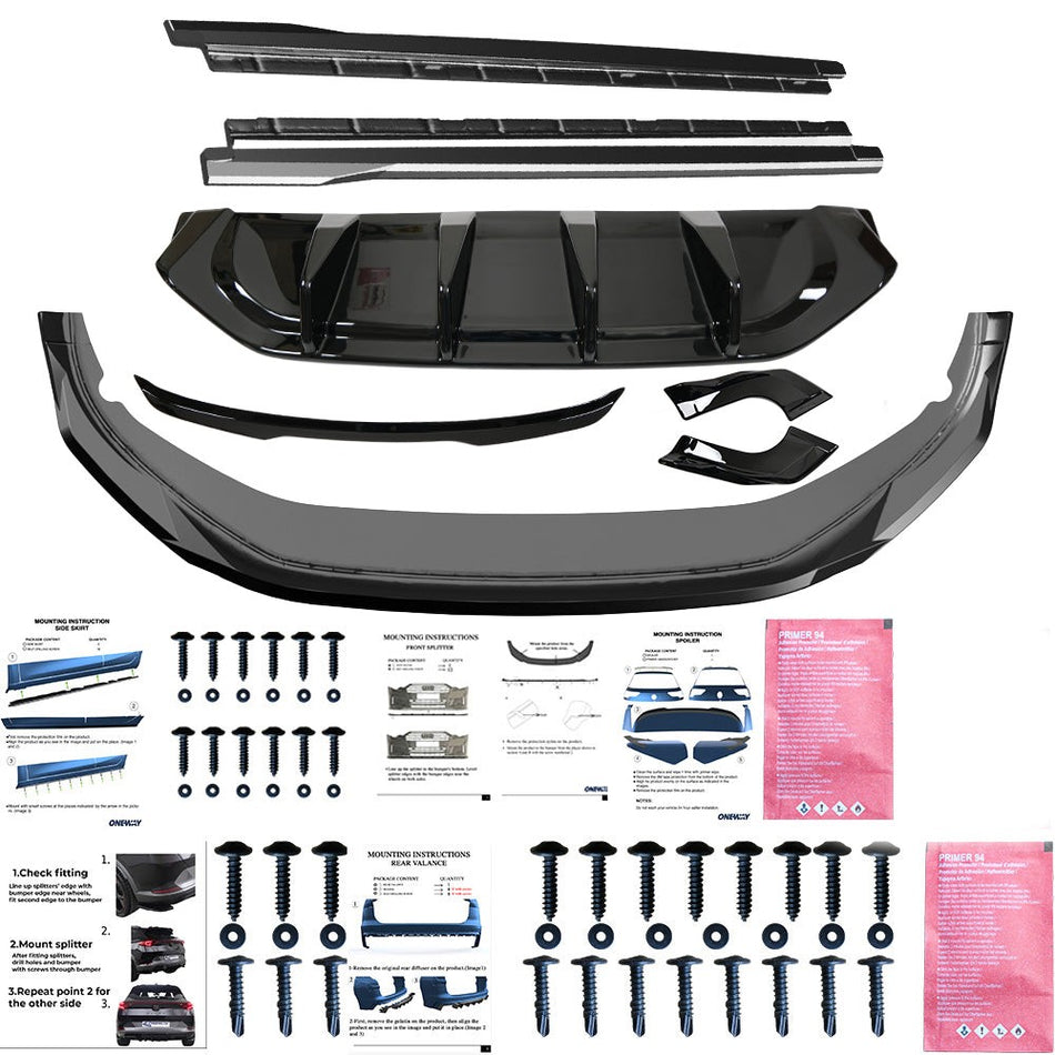 Bodykit Carrozzeria Pacchetto Sportivo per VW VOLKSWAGEN Tayron R-Line MK1 2025+