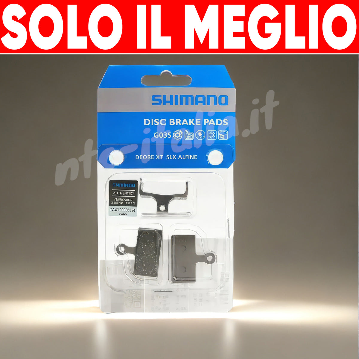 2x PASTIGLIE Freno SHIMANO G05S G03S DEORE XTR SLX ALFINE M9000 M9020 M987 – vista 16