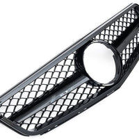 per Mercedes Coupe C204 C63 Griglia Radiatore Nero Lucido Look AMG