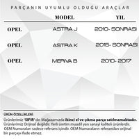 Copertura Tergicristallo Anteriore Opel Astra J Astra K Meriva B